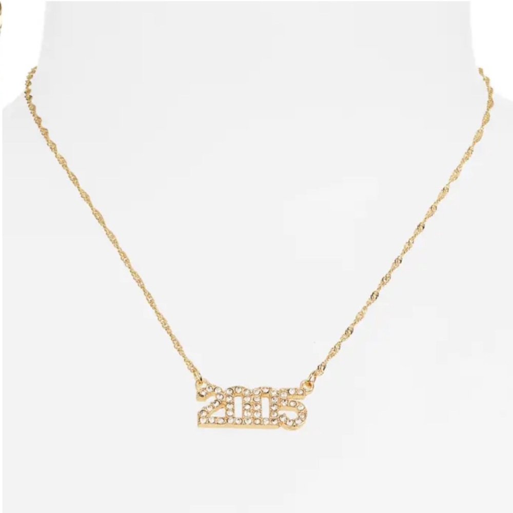 🌟5 for $25🌟 NWT Crystal Birth Year Pendant Necklace - 2005